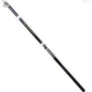 Hook And Hunt SM Black And White Ultra Light And Ultra Hard Rock Fishing Rod Dual Purpose Fiberglass Sea Casting Rod image