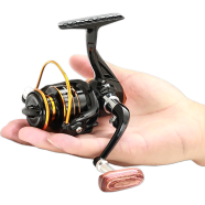 Hook And Hunt SU 800 Pocket Mini Spinning Ice Fishing Fly Fishing Reel image