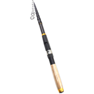 Hook And Hunt YG 020 - Model Ultra-Short Retractable Carbon Fiber Sea Fishing Rod Cork Handle Multi Functional Lure And Boat Fishing Rod image