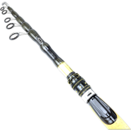 Hook And Hunt YG 104 Model High Carbon Sea Fishing Rod Retractable Lure Rod With Cork Handle, Ultra-Hard For Raft, Rock And Sea Fishing. image