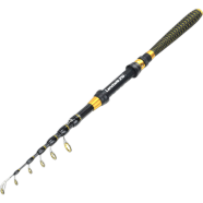 Hook And Hunt YG 166 Model High-Carbon Ultralight Braided Telescopic Sea Fishing Rod Retractable Ultra-Hard Lure Rod With Metal Reel Seat image