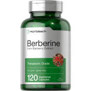 Horbaach Berberine from Barberry Extract 120 Vegetarian Capsules - X001WRLBTZ image