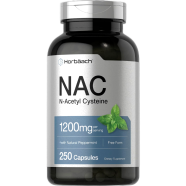 Horbaach NAC Nacetyl Cysteine 1200mg 250 Capsules - X00216K98Z image