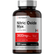 Horbaach Nitric Oxide Max 3600mg 120 Caplets - X002KW0HOL image