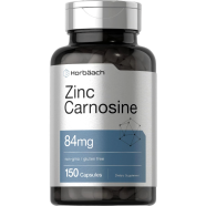 Horbaach Zinc Carnosine 84mg 150 Capsules - 840050601419 image