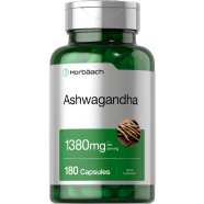 Horbäach Ashwagandha 1380mg Capsules 180Pcs image
