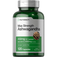 Horbäach Ashwagandha Supplement Max Strength 120 Capsules -526415847 image