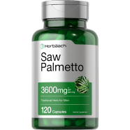 Horbäach Saw Palmetto 3600mg 120 Capsules - X0027k0wol image