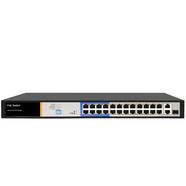 Hored AI6024 Gigabit Uplink 24 Port Ai Poe Switch Built In Power Supply image