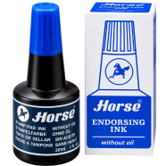 Horse Refill Ink 30cc Blue image