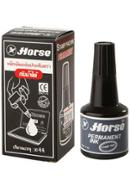 Horse Stamp Pad Refill Ink 30cc. Black (2 Pcs Set) icon