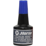 Horse Stamp Pad Refill Ink 30cc. Blue (2 Pcs Set) icon