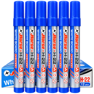 Horse White Board Marker - Blue Ink (2 Pcs) image