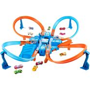Hot Wheels DTN42 Criss Cross Crash Track Set image