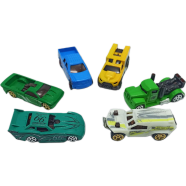 Hot Wheels Mini Die Cast Metal Cars (Random Color) Set Made In China For Kids 6Pcs image