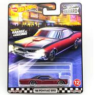 Hot Wheels Premium – 66 Pontiac Gto – Boulevard – Marun image