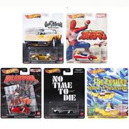 Hot Wheels Premium – Rrplica Entertainment Dead Pool Set Of 5 Cars image