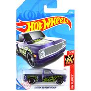 Hot Wheels Regular Custom 69 Chevy Pickup - 1/10 Purple image