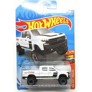 Hot Wheels Regular – 19 Chevy Silverado Trail Boss LT – White image