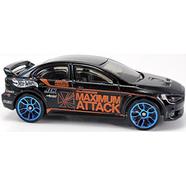 Hot Wheels Regular – 2008 Lancer Evolution – 77/250 – Maximum Attack – Black image