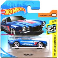 Hot Wheels Regular – 70 Cmaro Blue 7/10 image