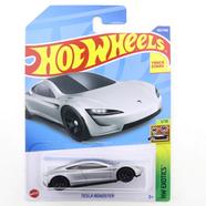 Hot Wheels Regular – Tesla Roadster – 1/10 – 162/250 – Silver image