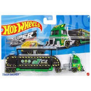 Hot Wheels Super Rigs, Transporter Vehicle Random One - Bdw51