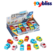 Huanledi City Team Mini Pull Back Car 3Plus (876E-113) icon