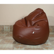 Hugbag Faux Leather Pear Shape Single Bean Bag image