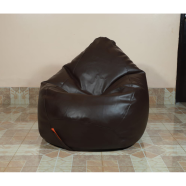 Hugbag Faux Leather Pear Shape Single Bean Bag image