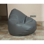 Hugbag Faux Leather Pear Shape Single Bean Bag image