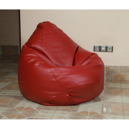 Hugbag Faux Leather Pear Shape Single Bean Bag image