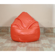 Hugbag Faux Leather Pear Shape Single Bean Bag image