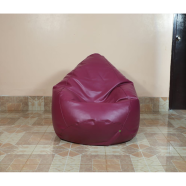 Hugbag Faux Leather Pear Shape Single Bean Bag image