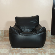 Hugbag Faux Leather Single Couch Bean Bag 1Pcs image