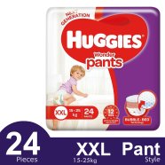 Huggies Wonder Pant System Baby Daiper (15-25 kg) (24 Pcs) image