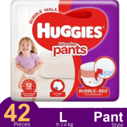 Huggies Wonder Pant System Baby Daiper (9-14 kg) (42 Pcs)