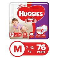 Huggies Wonder Pants Bubble Bed- M 76 Pcs image
