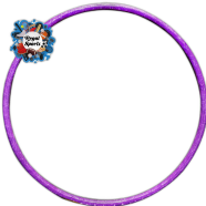 Hula Hoop Fitness Equipment 19 Inch - Purple image
