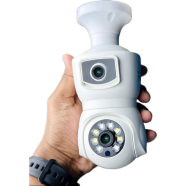 Huntkey Dual Lens Pro PTZ Bulb IP Night Vision Camera image