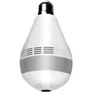 Huntkey V380 Pro 360 Degree Fisheye Lens Panoramic Wifi Wireless Light Bulb Camera image