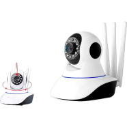Huntkey V380 Ptz Camera With 3 Antennas Wireless Wifi Ip Cctv Camera For Remote Monitoring And Peace Of Mind image