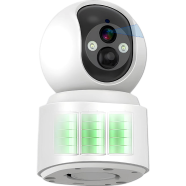 Huntkey V380 Vq001 3mp Wifi Security Camera Battery Powered image