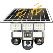 Huntkey Vts30A G Dash F 4G Wireless Solar Security Camera image