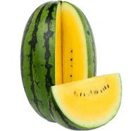 Hybrid Yellow Water Melon Seeds 5pcs image