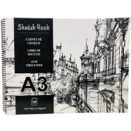 Sketch Pad A3 Size 36 Sheet 110gsm (16inch/11inch) image