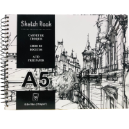 Sketch Pad A5 Size 36 Sheet 110gsm (8inch/5.5inch) image