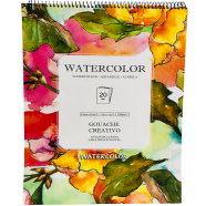 Watercolor Pad Spiral A3 Size 120gsm 20Sheet (14-inch/11-inch) image