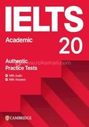 IELTS 20 Practice Test Academic Student's Book with Answers with Digital Pack image