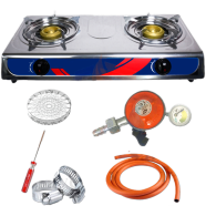 IGT High-Quality LPG Gas Safety Regulator 22mm/20mm with 100 purcent Safety Device for Kitchen - Made in Denmark image